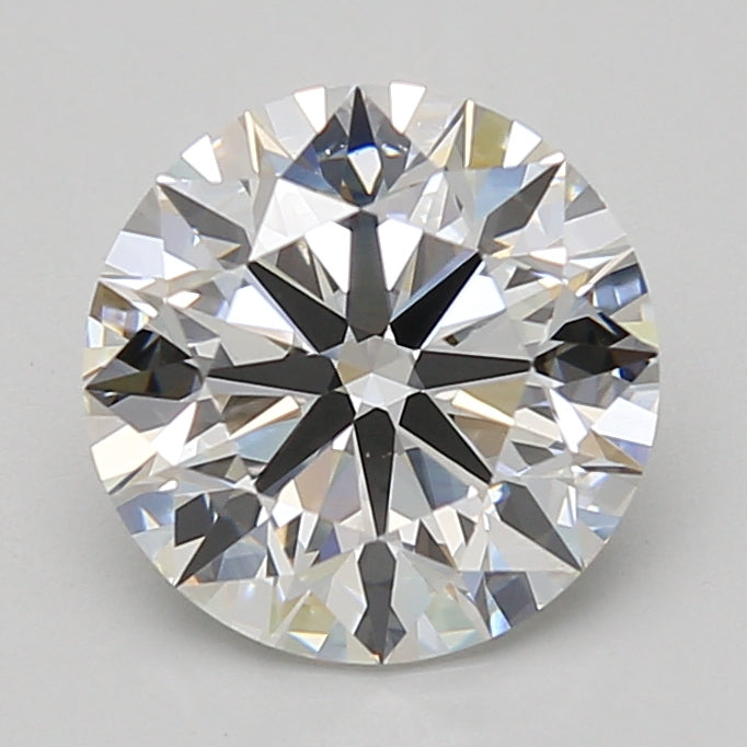 3.03ct Round lab-grown diamond, E VVS2 – 360° view