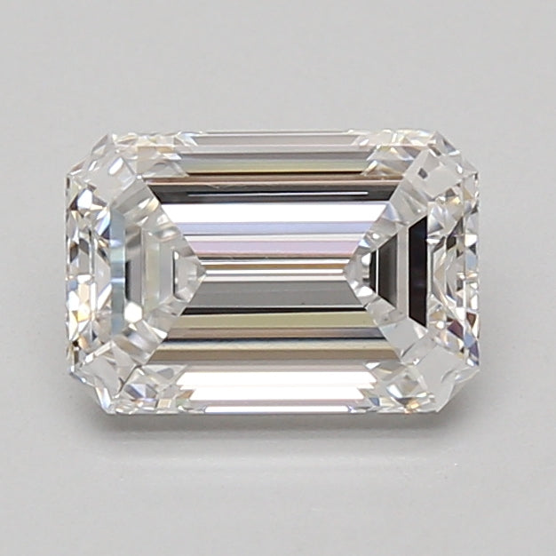 1.55ct Emerald lab-grown diamond, D VS1