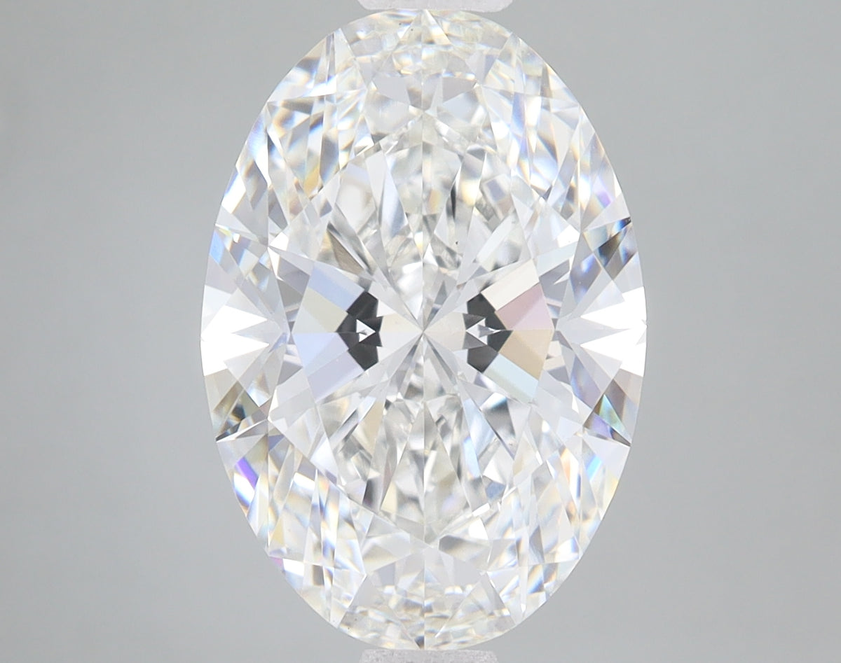 5.08ct Oval lab-grown diamond, F VS1