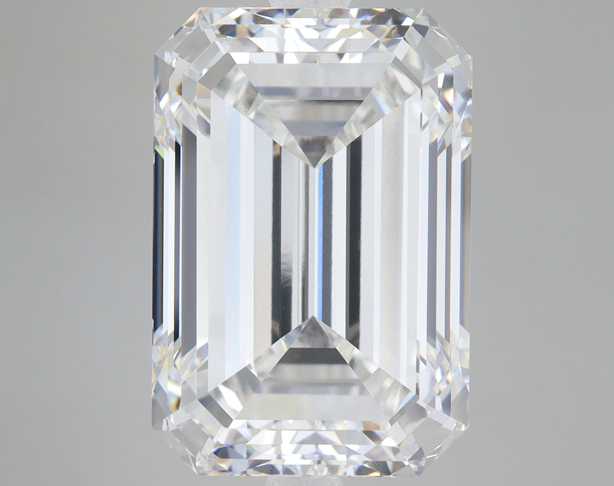17.88ct Emerald lab-grown diamond, F VVS2