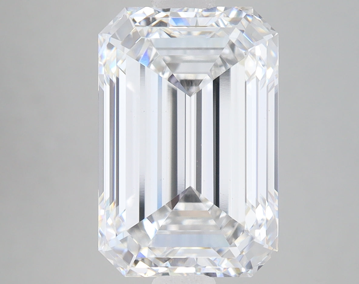 5.55ct Emerald lab-grown diamond, D VS1