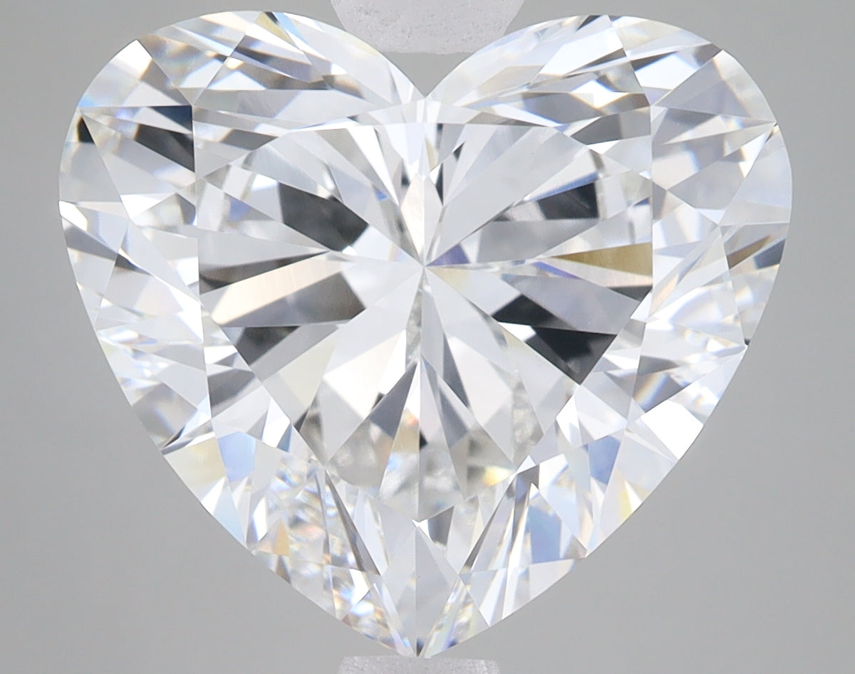 8.54ct Heart lab-grown diamond, E VVS1 – 360° view