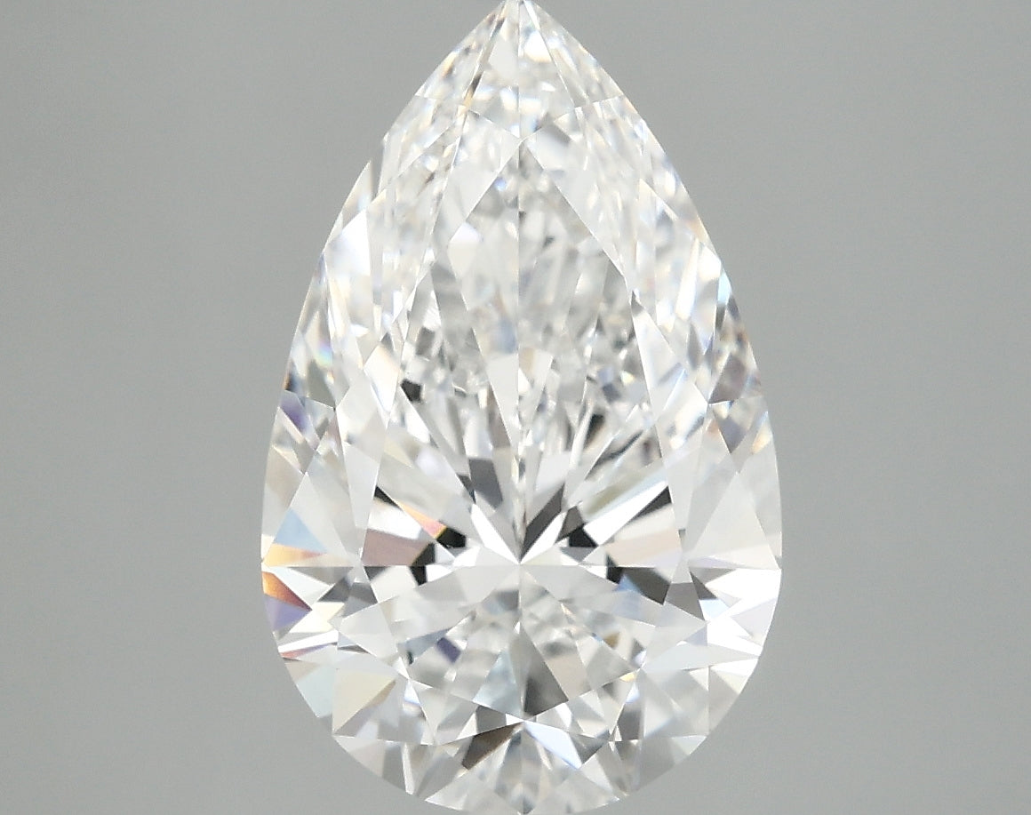 4.09ct Pear lab-grown diamond, D VVS1
