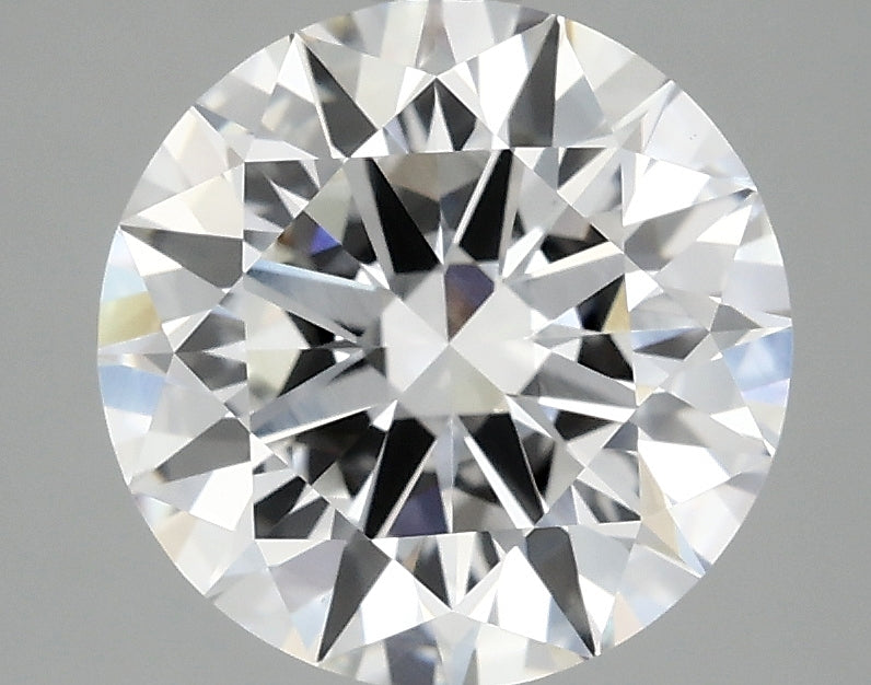 3.08ct Round lab-grown diamond, D VVS2