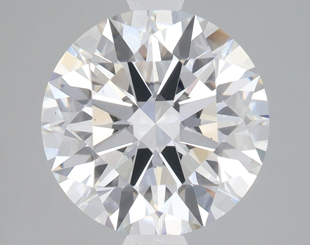 2.82ct Round lab-grown diamond, E VS2