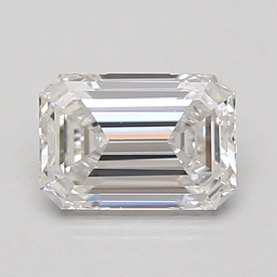 1ct Emerald lab-grown diamond, D VVS2