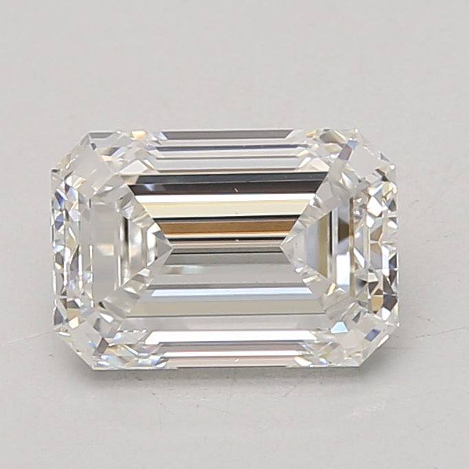 2.1ct Emerald lab-grown diamond, E VS1