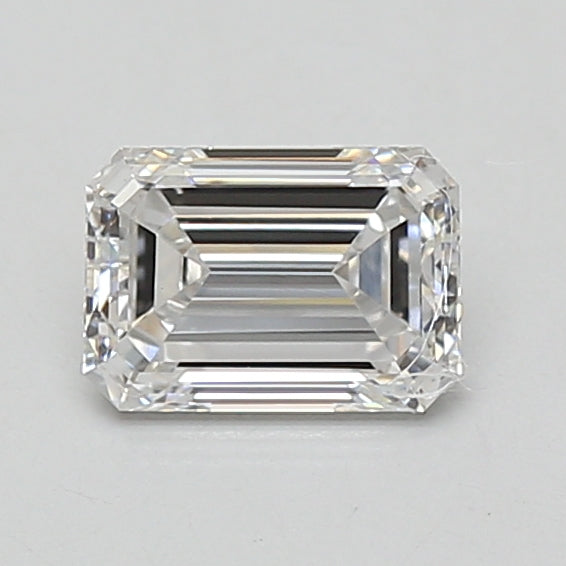 IGI certificate for 0.85ct Emerald lab-grown diamond, D VVS2