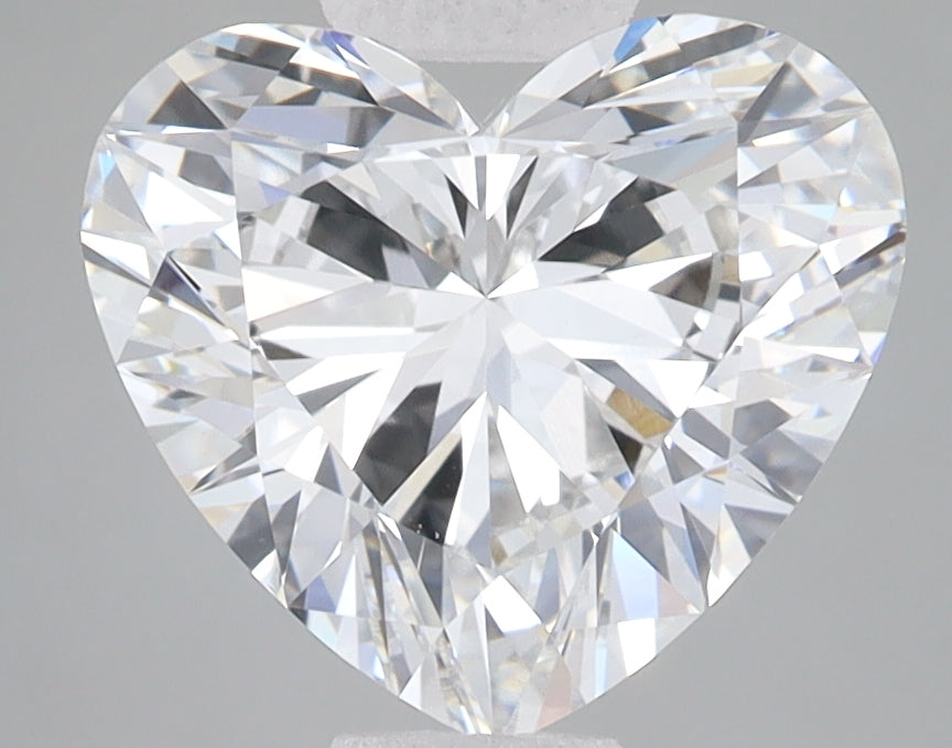 3.09ct Heart lab-grown diamond, E VVS2 – 360° view