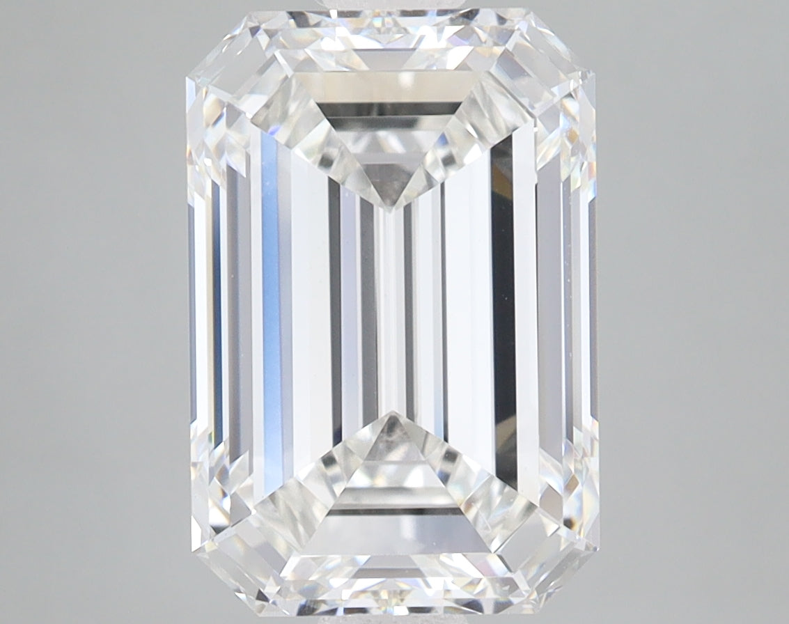 5.07ct Emerald lab-grown diamond, F VVS2 – 360° view