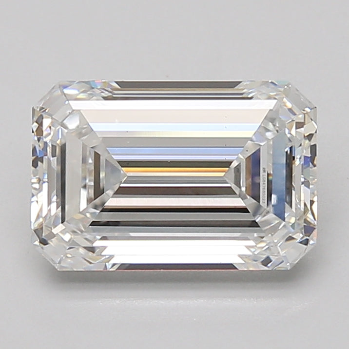 3.07ct Emerald lab-grown diamond, E VS1 – 360° view