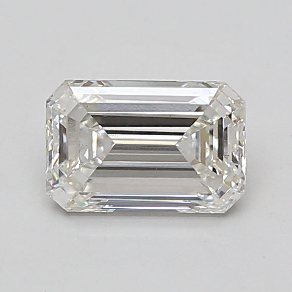 1.02ct Emerald lab-grown diamond, F VS2