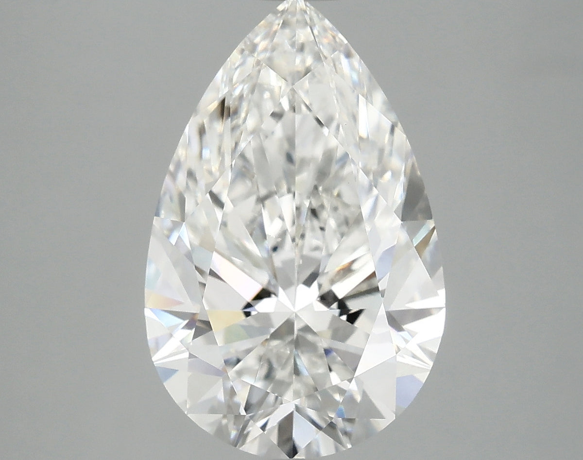 4.06ct Pear lab-grown diamond, D VVS2