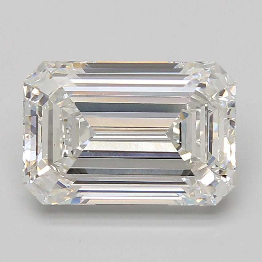 5.08ct Emerald lab-grown diamond, E VVS2 – 360° view