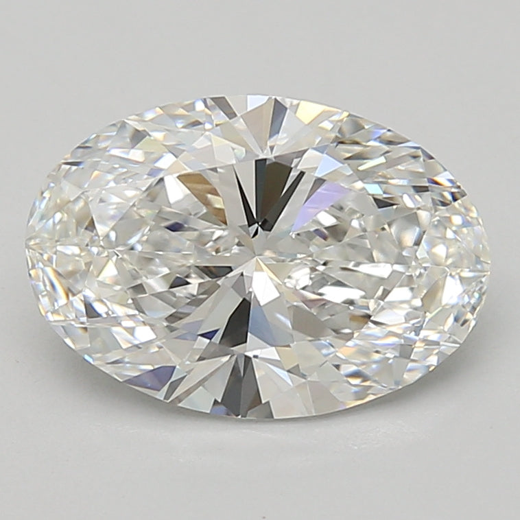 3.02ct Oval lab-grown diamond, D VVS2