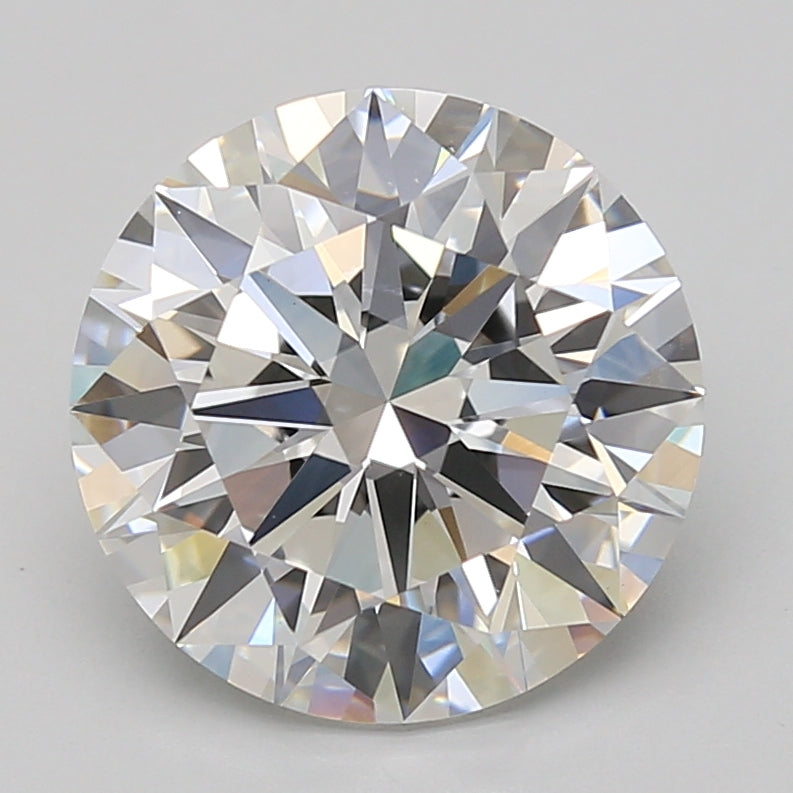 5.01ct Round lab-grown diamond, D VVS2 – 360° view