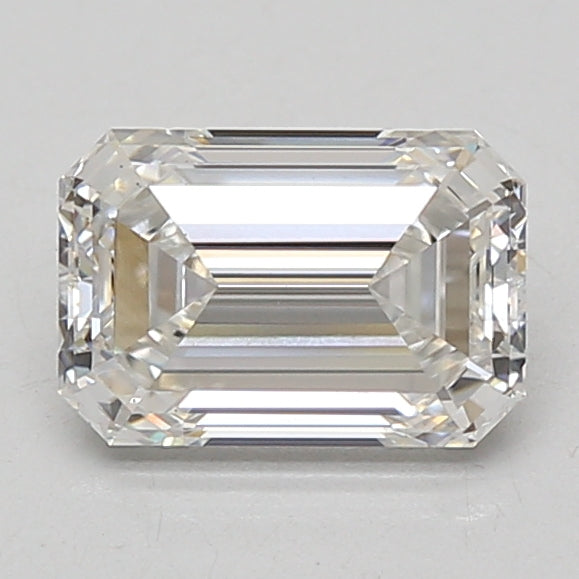 1.65ct Emerald lab-grown diamond, E VS1 – 360° view