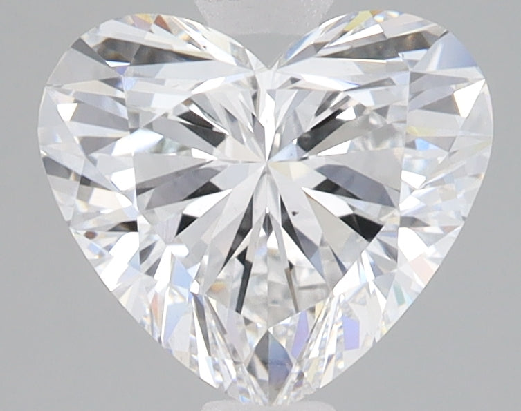 2.08ct Heart lab-grown diamond, E VS2