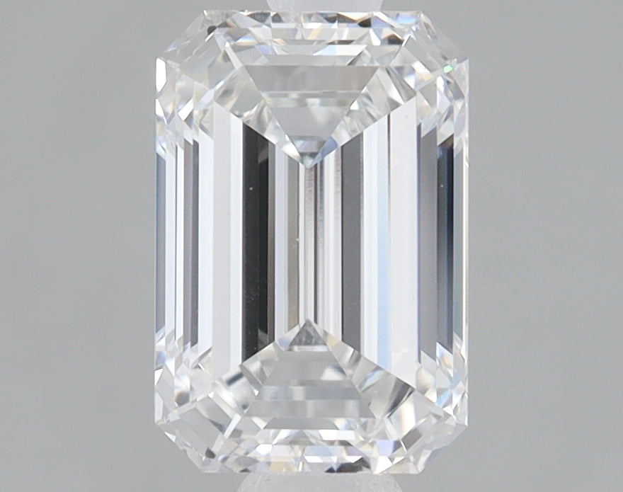 1.59ct Emerald lab-grown diamond, D VS1 – 360° view