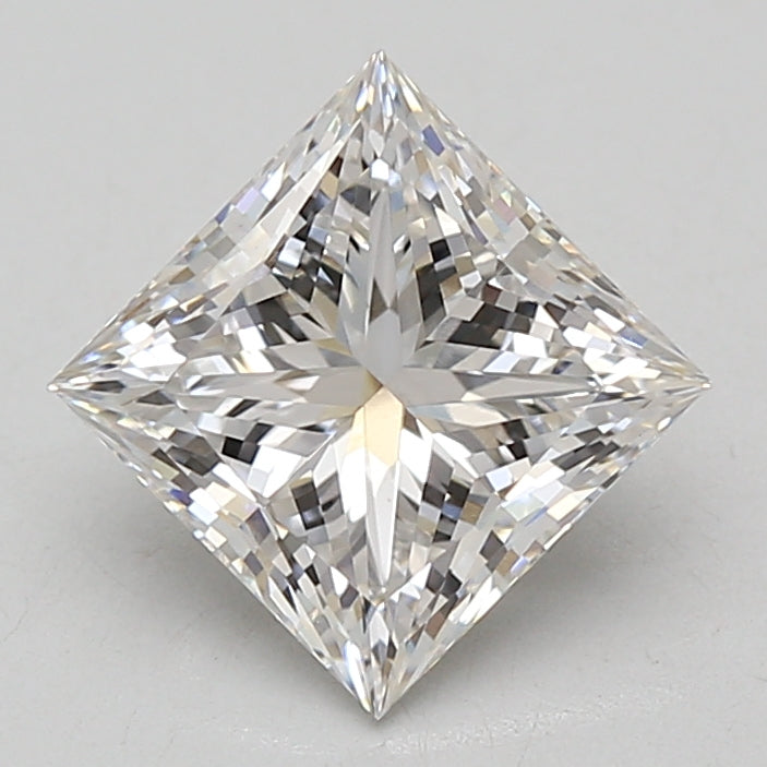 2.64ct Princess lab-grown diamond, E VS1 – 360° view