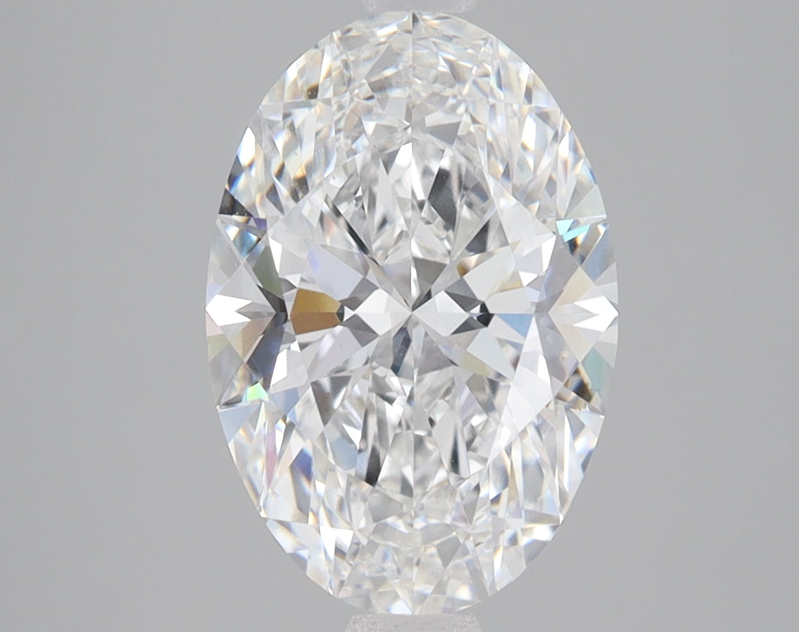 3.02ct Oval lab-grown diamond, D VVS2 – 360° view
