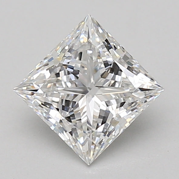 1.42ct Princess lab-grown diamond, D VS1