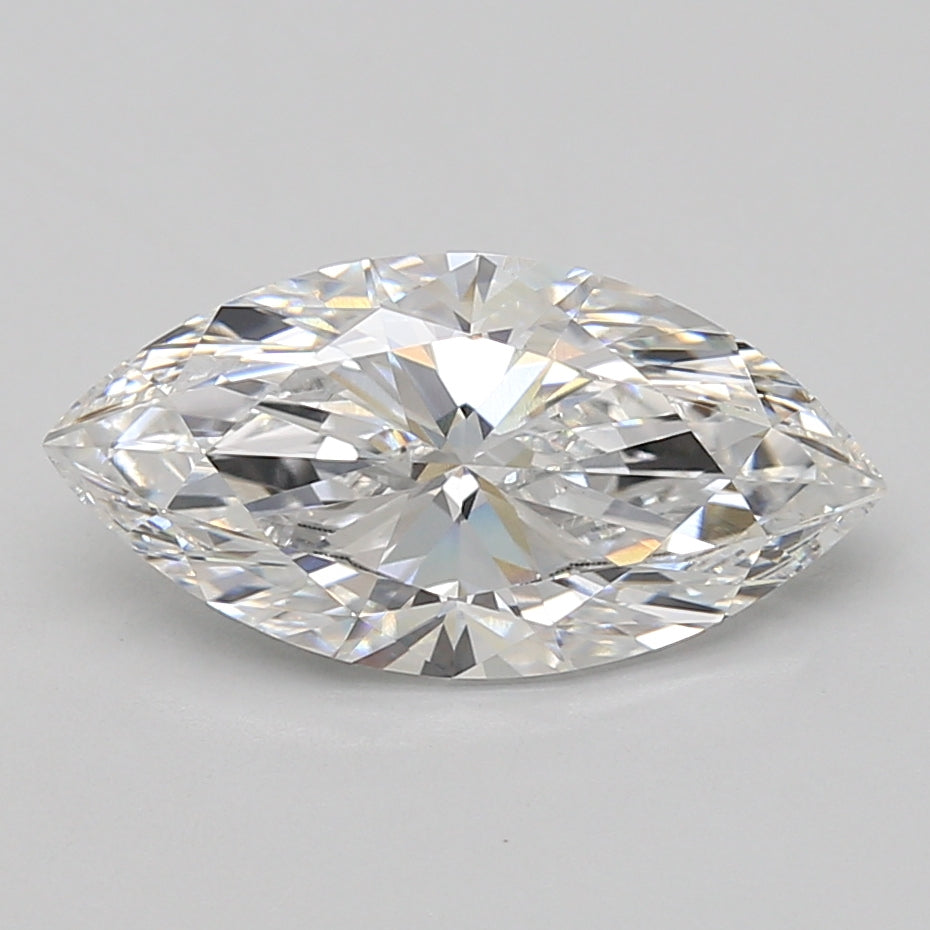 3ct Marquise lab-grown diamond, E VVS2 – 360° view