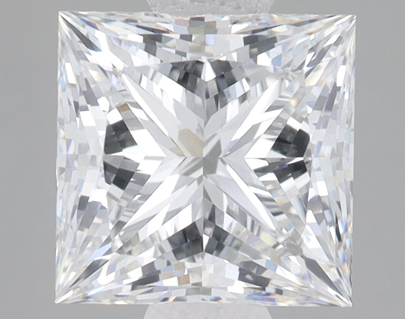 2.59ct Princess lab-grown diamond, F VVS2 – 360° view