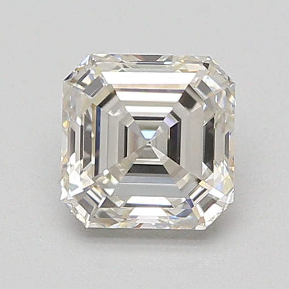 1.3ct Square Emerald lab-grown diamond, G VVS1