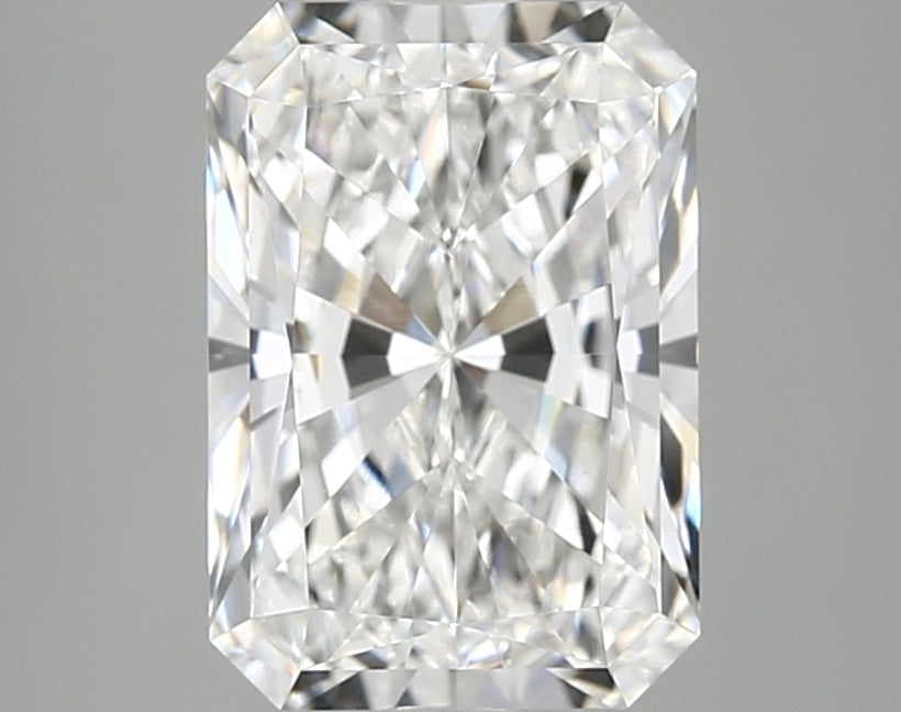 3.08ct Radiant lab-grown diamond, E VVS2