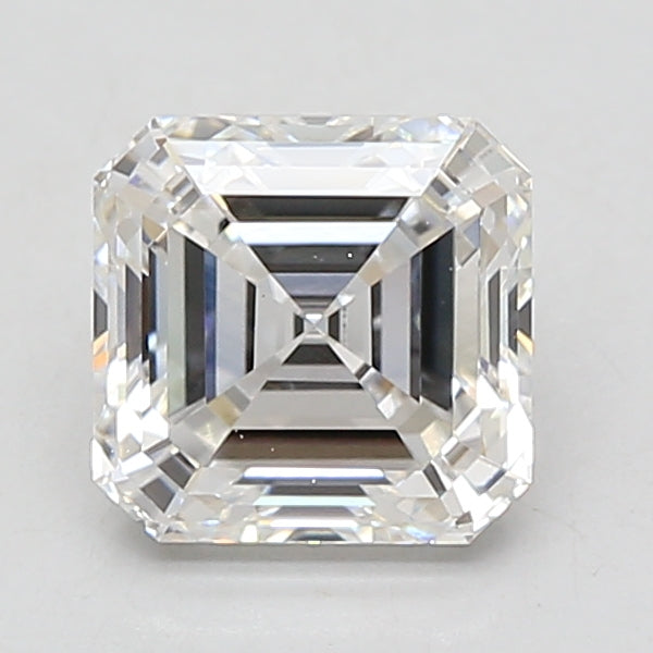 2.01ct Square Emerald lab-grown diamond, D VVS2 – 360° view