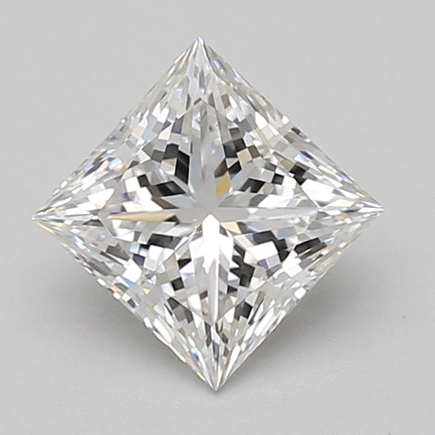1.58ct Princess lab-grown diamond, E VVS2