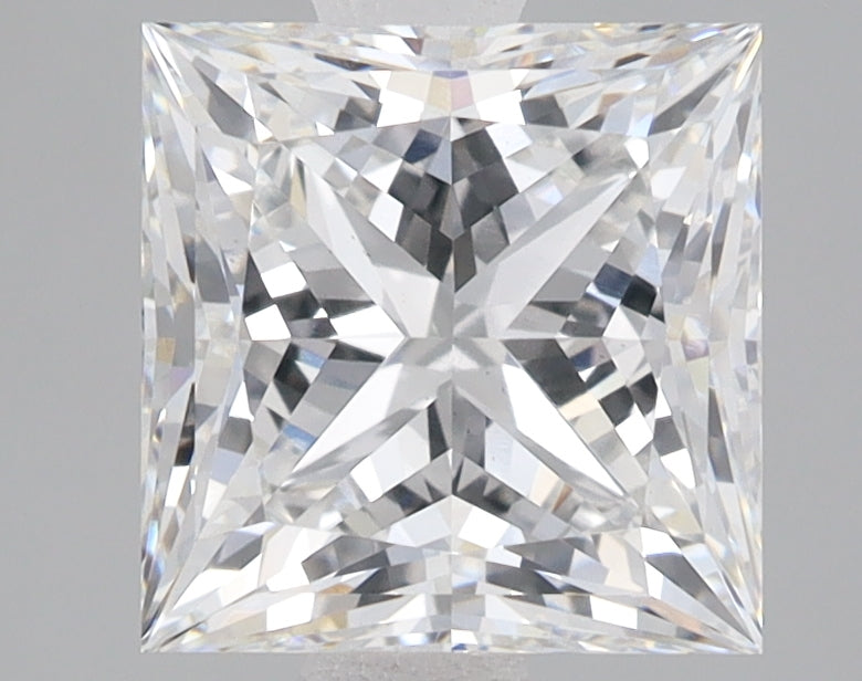2.96ct Princess lab-grown diamond, E VS1
