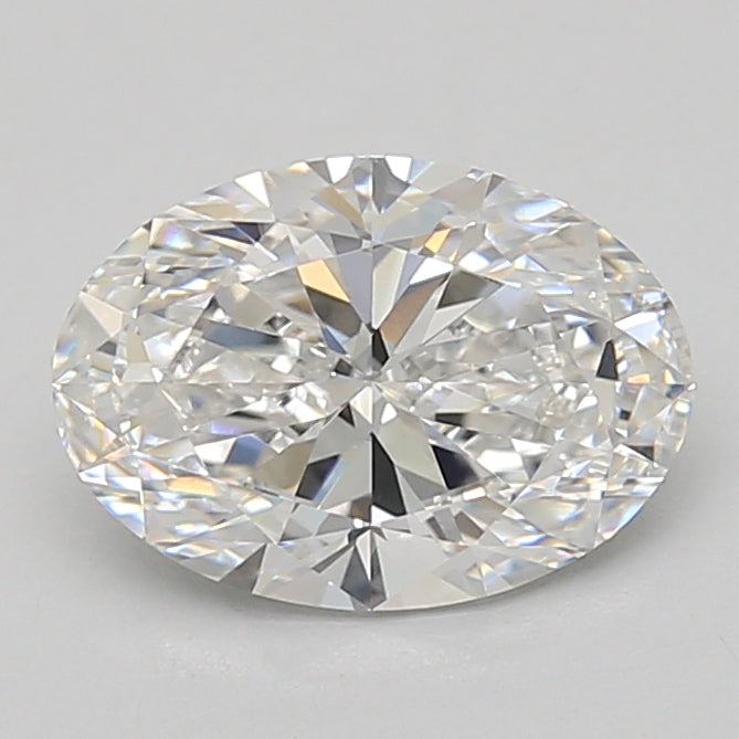 2.07ct Oval lab-grown diamond, E VVS2