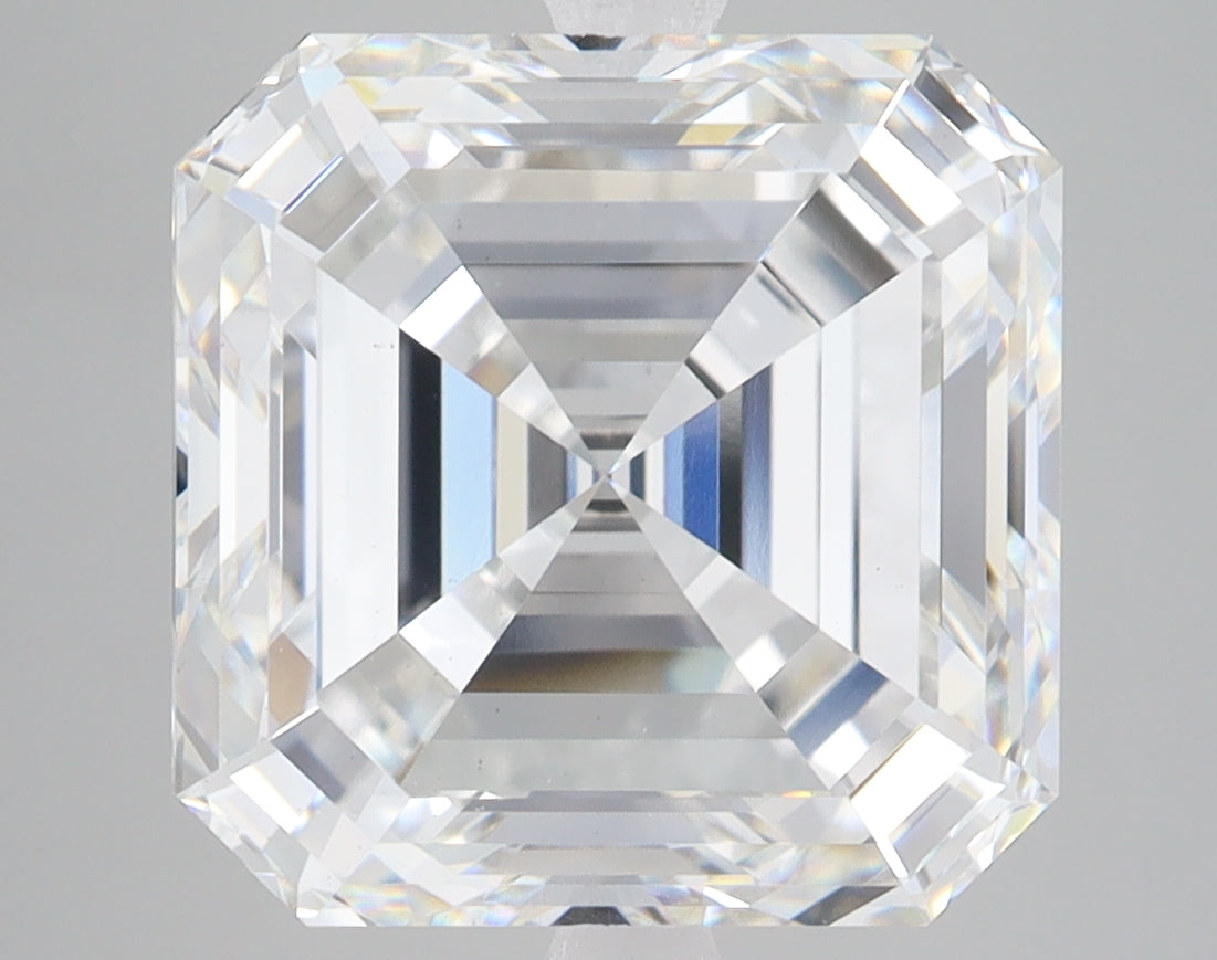 8.16ct Square Emerald lab-grown diamond, D VS1 – 360° view
