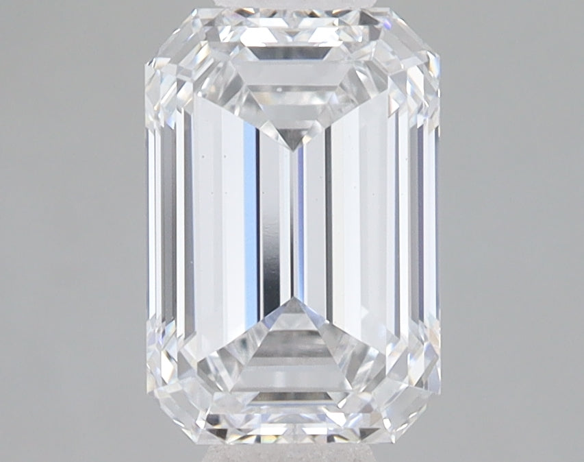 2ct Emerald lab-grown diamond, D VS1