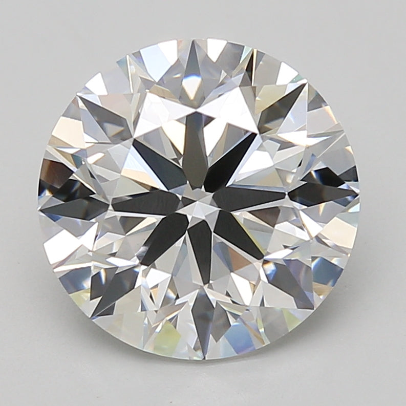 5.01ct Round lab-grown diamond, E VVS2 – 360° view