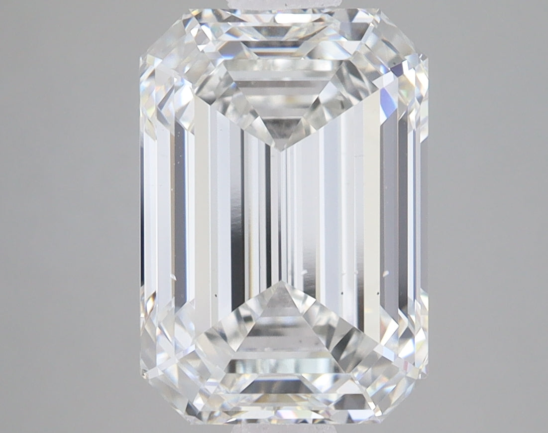 5.01ct Emerald lab-grown diamond, F VS1