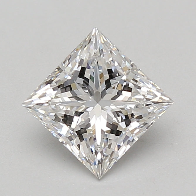 1.58ct Princess lab-grown diamond, E VS1 – 360° view