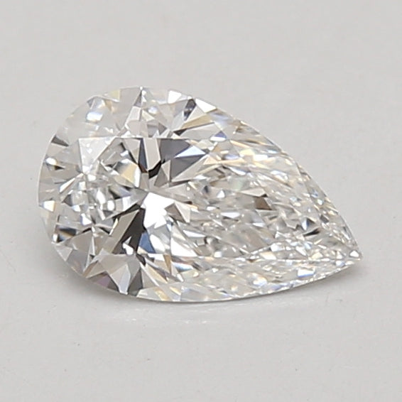 0.71ct Pear lab-grown diamond, D VS1