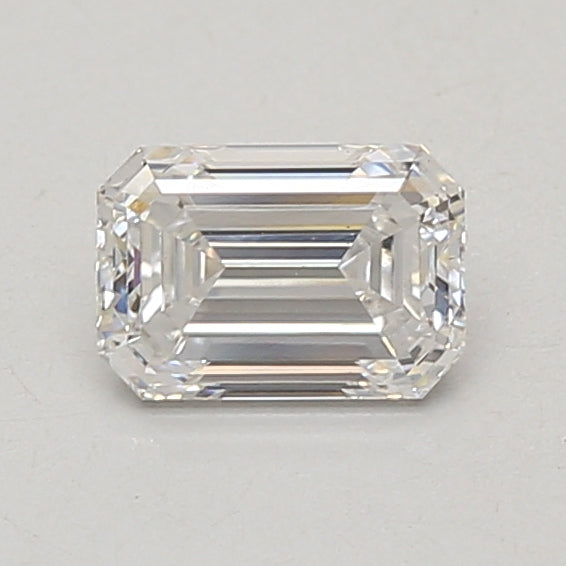 0.85ct Emerald lab-grown diamond, D VS1 – 360° view