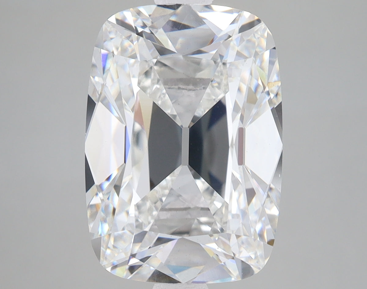 6.04ct Old Mine Cut lab-grown diamond, F VS1