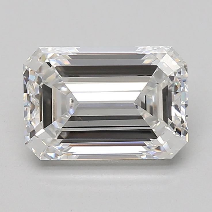 3.01ct Emerald lab-grown diamond, D VS1 – 360° view