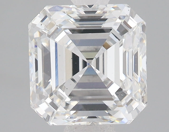 1.99ct Square Emerald lab-grown diamond, E VS1 – 360° view