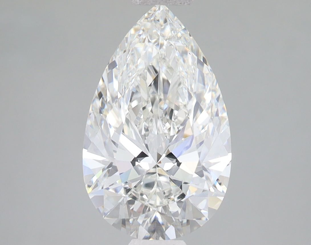 2.08ct Pear lab-grown diamond, G VVS2 – 360° view
