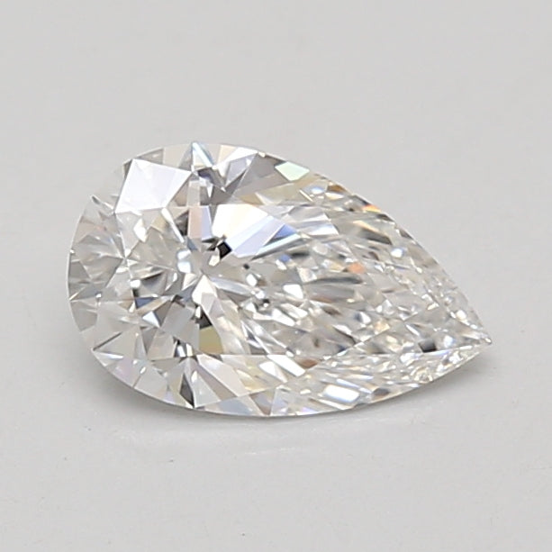 0.79ct Pear lab-grown diamond, E VVS2