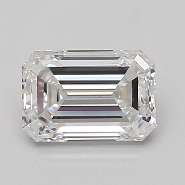 1.44ct Emerald lab-grown diamond, D VVS2 – 360° view