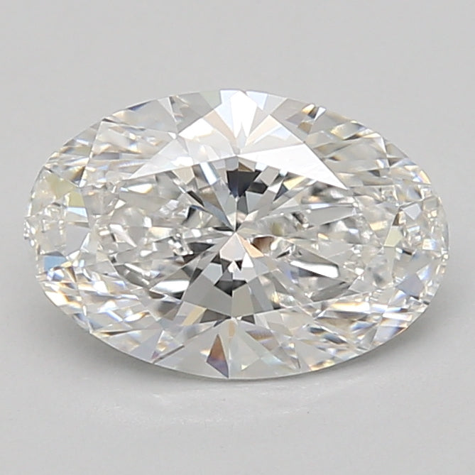 2.05ct Oval lab-grown diamond, E VVS2