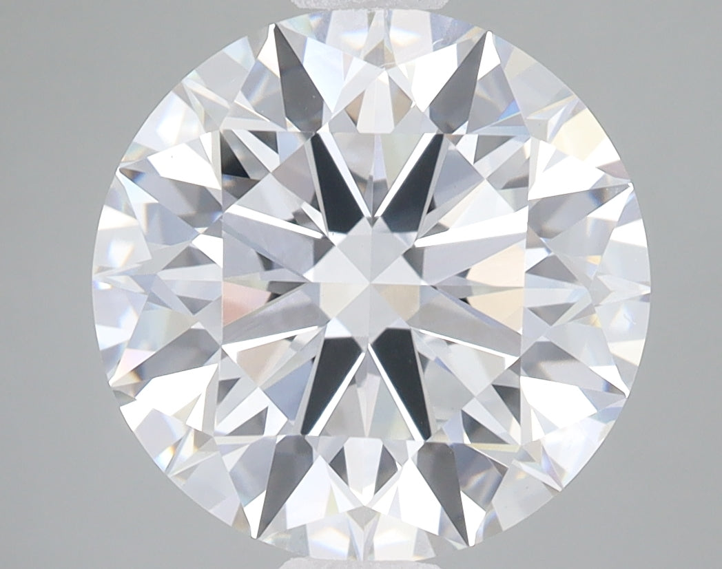 5.25ct Round lab-grown diamond, E VS2