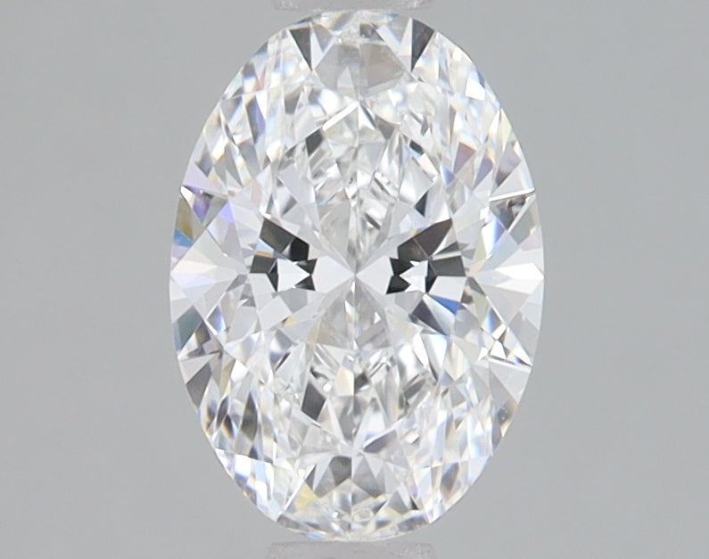 1.08ct Oval lab-grown diamond, E VS2